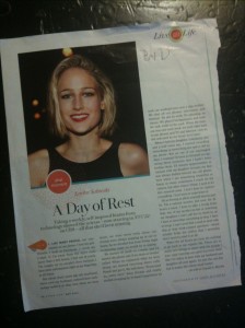 Tips to live your best life from Oprah.com and Leelee Sobieski