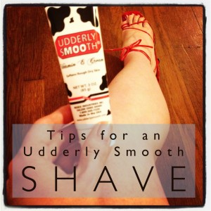 Danielle Hatfield's Tips for an Udderly Smooth Shave