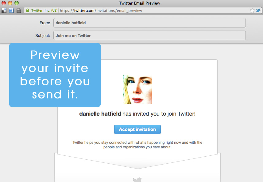 Twitter-Invite-Preview