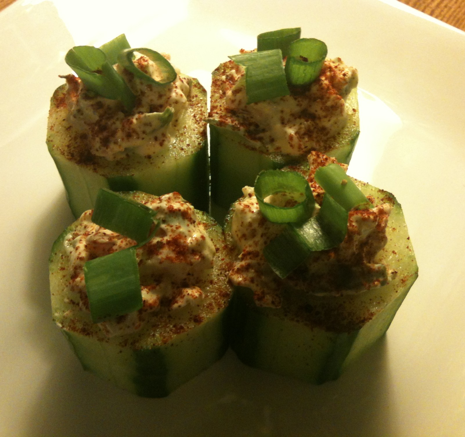 Recipe: Cucumber Cups Stuffed with Spicy Crab