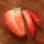 Strawberry slice