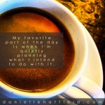 danielle hatfield coffee quote