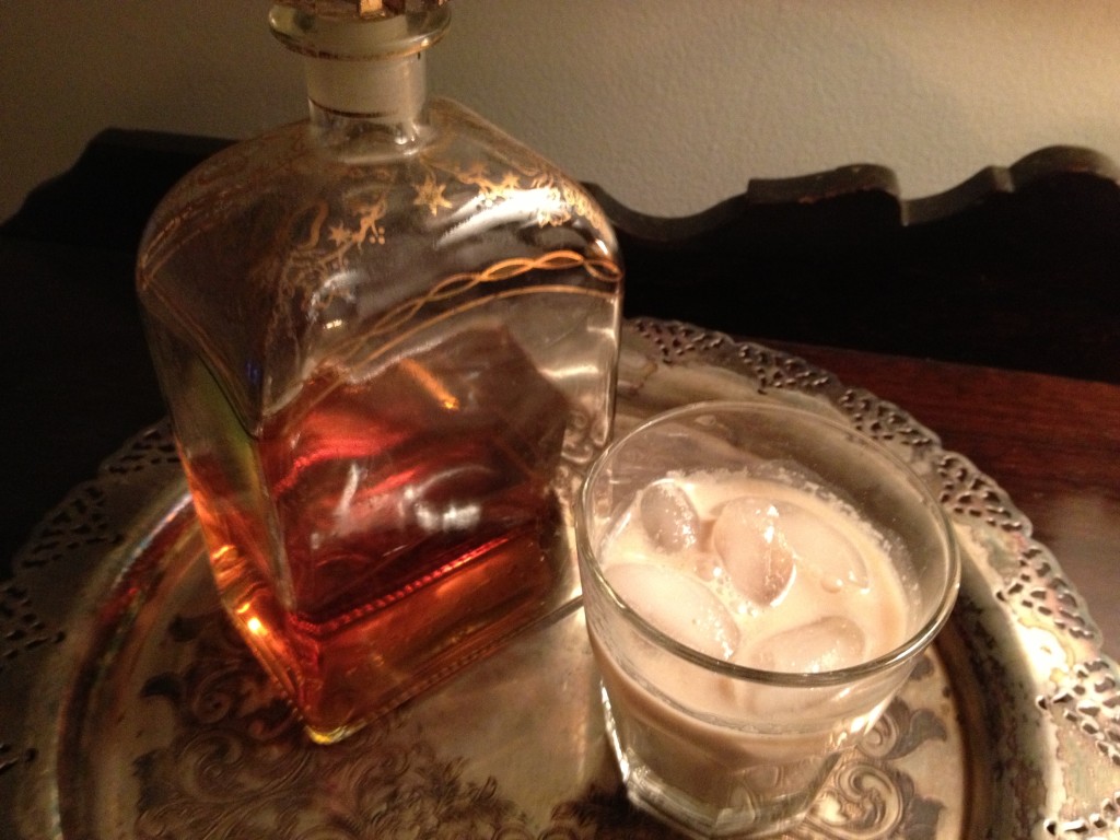 Recipe : Butterscotch Bourbon with Cream Cocktail - Danielle Hatfield