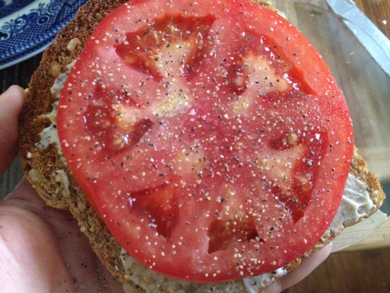 Great Harvest Bread Co. Roadside Tomato Sandwich with Blue Cheese Mayonnaise
