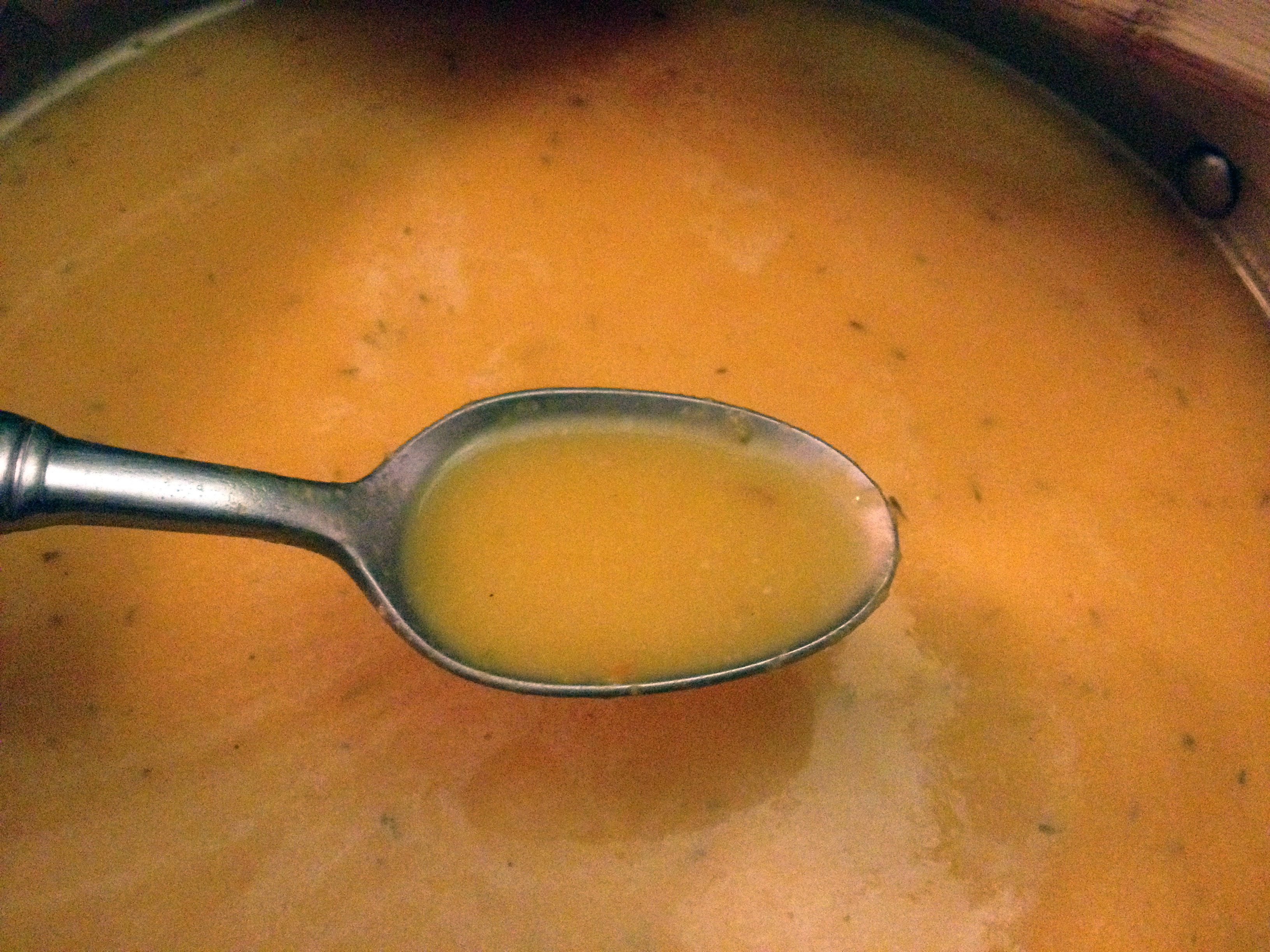 Brothy Butternut Squash Soup