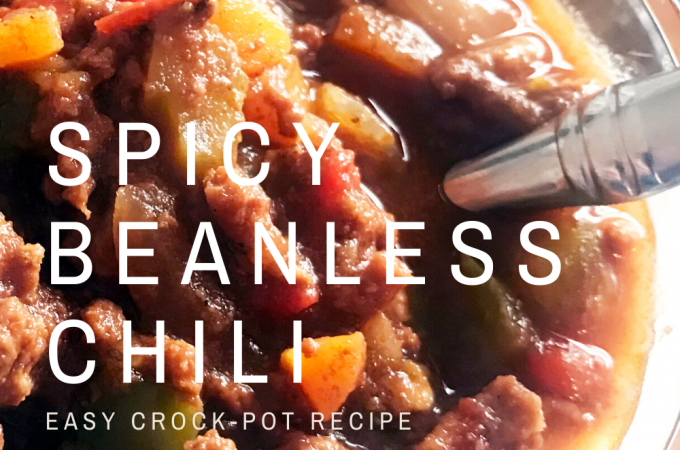 Danielle Hatfield's Spicy Beanless Chili recipe