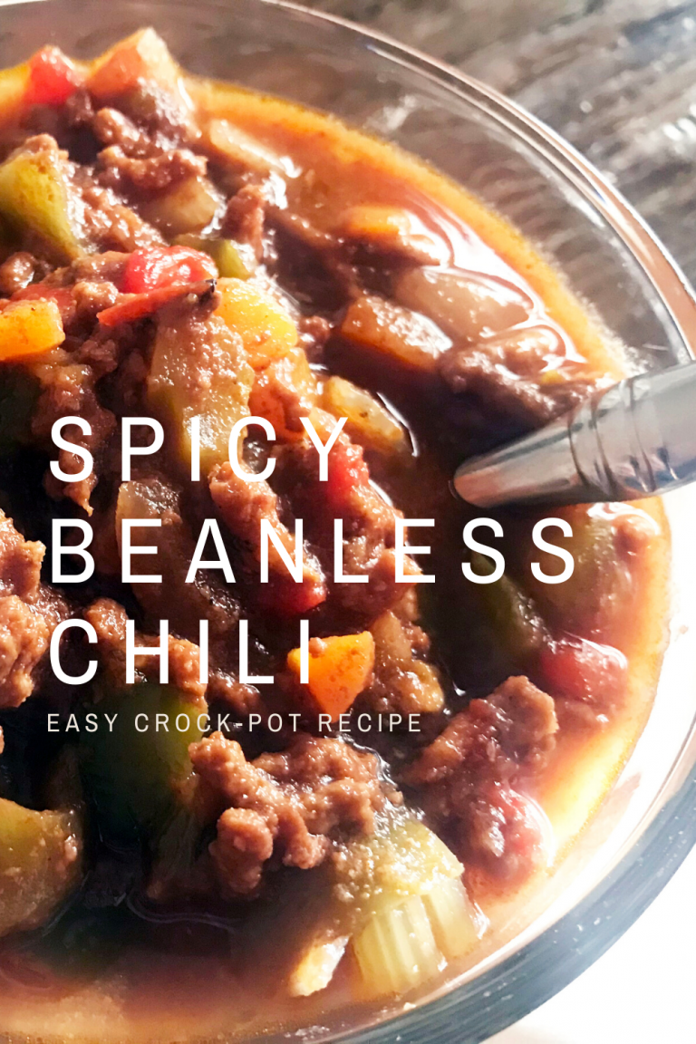 Recipe Spicy Beanless Chili Danielle Hatfield