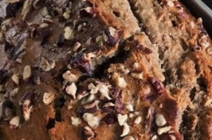 Banana Walnut Bread and Muffin Recipe | Danielle Hatfield