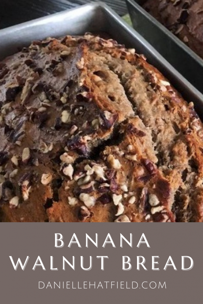 Banana Walnut Bread and Muffin Recipe | Danielle Hatfield 